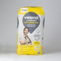 Клей-гель для плитки Vetonit Comfort Extreme Fix белый (С2 ТЕ S1), 20 кг