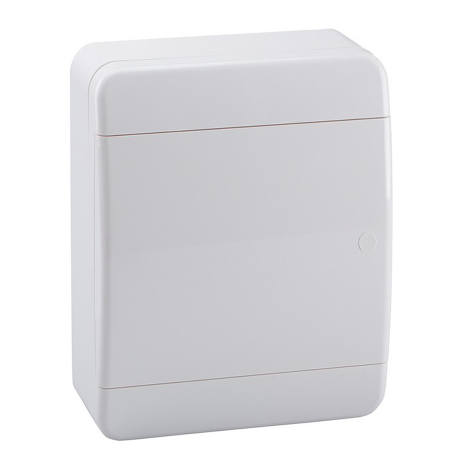 Щит распределительный навесной КЭАЗ OptiBox ЩРН пластиковый IP41 218х240х102 мм 8 модулей непрозрачная дверь
