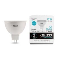Лампа Gauss LED Elementary MR16 GU5.3 11W холодный свет 4100K