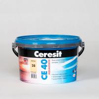 Затирка Ceresit CE 40 aquastatic персиковая, 2 кг