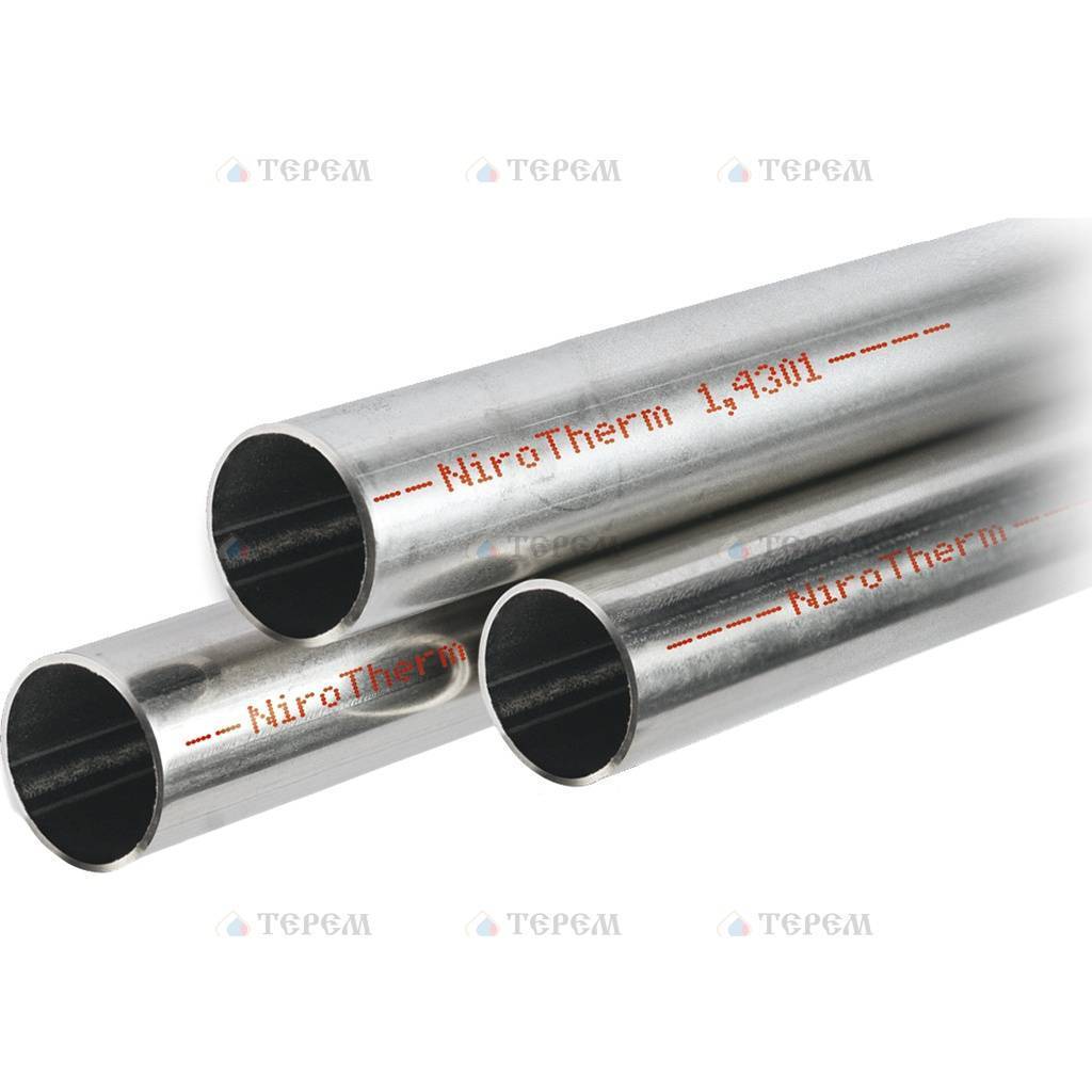 Sanha  9100 NiroTherm сист.труба в штангах нержавеющая сталь 15x0,6, 6 метров
