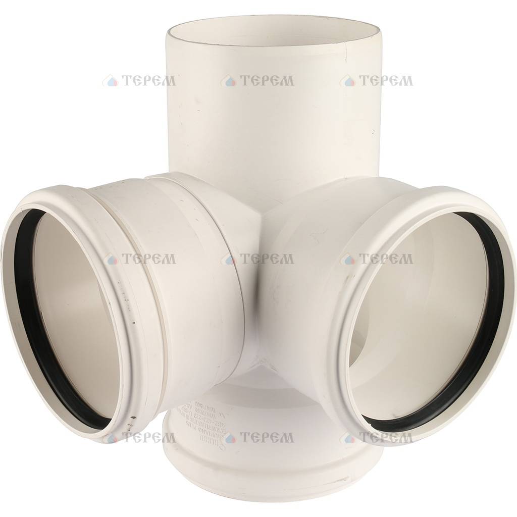 REHAU RAUPIANO PLUS Крестовина двухплоскостная 110/110/110/87°