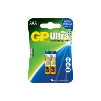 Батарейки алкалиновые GP Ultra Plus Alkaline 24А AАA - 2 шт. на блистере