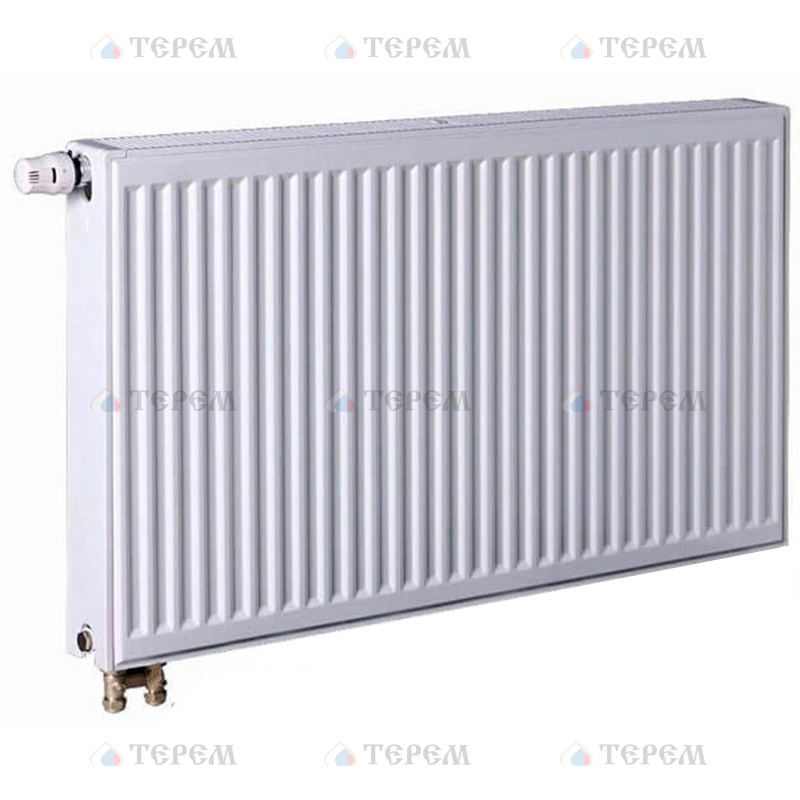 Kermi  Profil-V FTV 33/300/1400 радиатор стальной/ панельный нижнее подключение белый RAL 9016