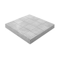 Плитка тротуарная Паркет, 300х300х30мм серый