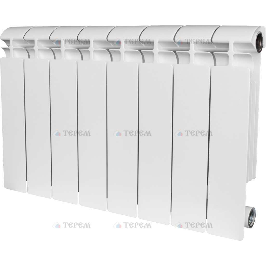 ALPHA 350 10 секций радиатор биметаллический боковое подключение (белый RAL 9016)
