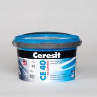 Затирка Ceresit CE 40 aquastatic белая, 2 кг