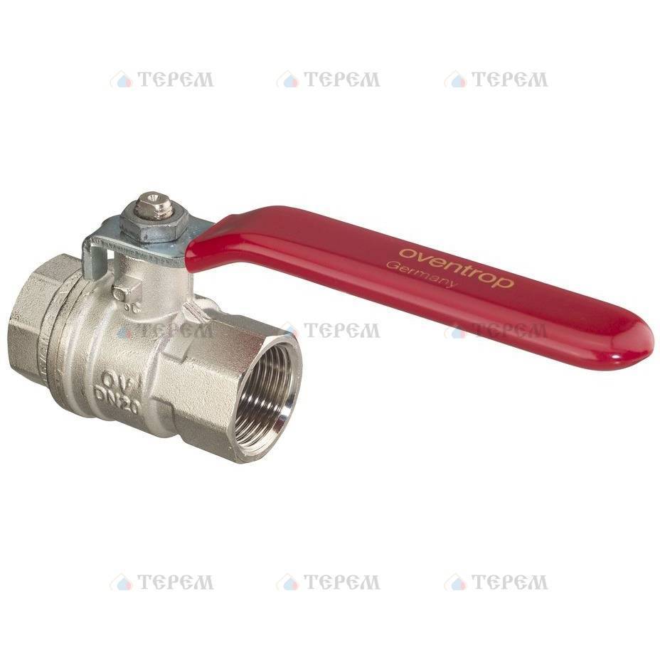 OVENTROP  Кран шаровой "Optibal"с рычажной рукояткой ,ВР 1 1/4"