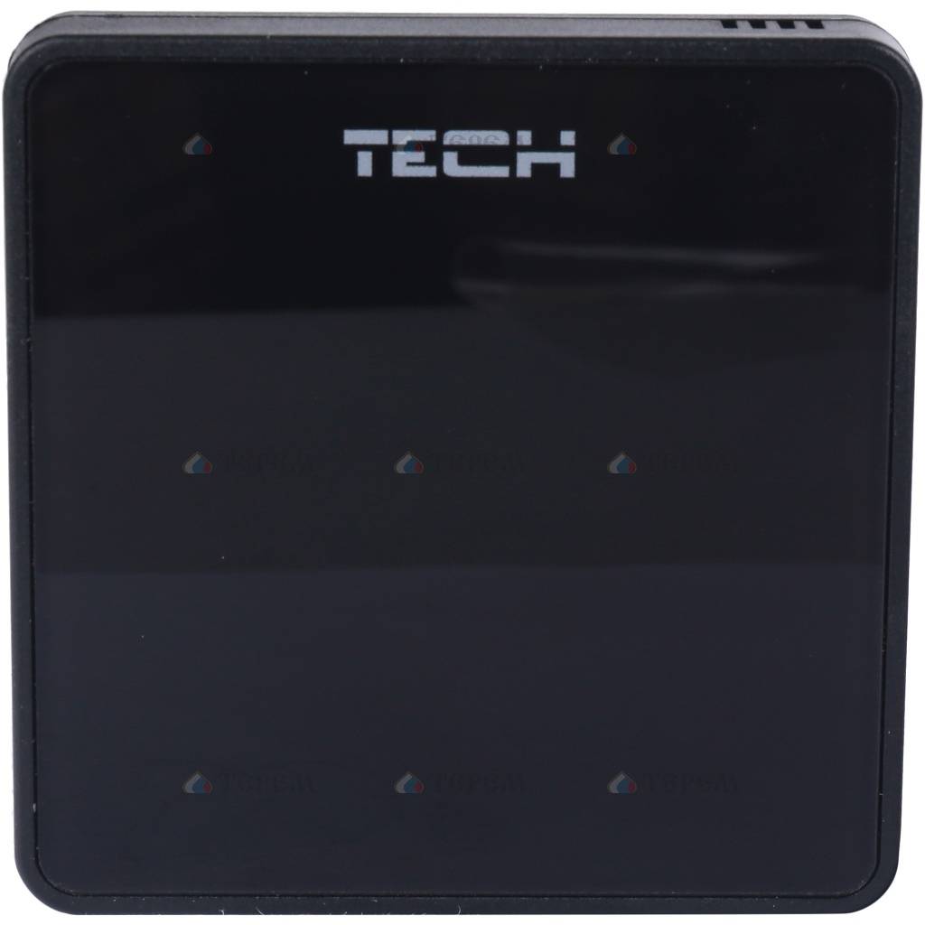 TECH Автоматика и контроллеры TECH C-7p TECH Датчик комнатной температуры, черный