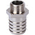 STOUT  Штуцер НР никелированный 1/2"x25