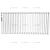 ROMMER RST-205028-010 ROMMER RST 2050/28 радиатор стальной 2 трубчатый боковое подключение RAL9016