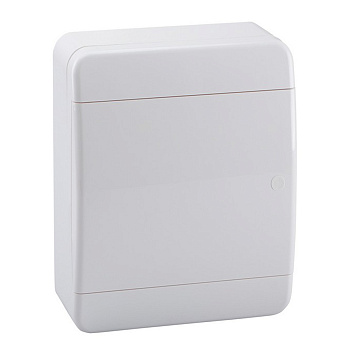 Щит распределительный навесной КЭАЗ OptiBox ЩРН пластиковый IP41 218х240х102 мм 8 модулей непрозрачная дверь