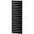 RIFAR CONVEX RIFAR CONVEX 500 18 секций радиатор биметаллический вертикальный нижнее подключение (цвет АНТРАЦИТ)