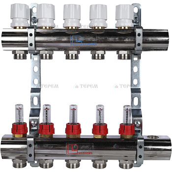 LUXOR  CD 477/5 Коллектор в сборе с расходомерами