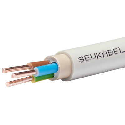 Кабель Севкабель NYM 3x6 (100 м)
