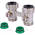 Meibes  Узел нижнего подключения Тип D2/50 прямой, 3/4"BPx3/4"HP Exclusive line