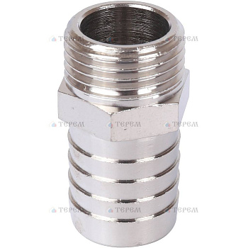 STOUT  Штуцер НР никелированный 1/2"x20