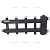 ROMMER RDG-0060-024025 ROMMER Коллектор (дублер компакт) с гидроразделителем на 2+2+1 контура  до 60 кВт