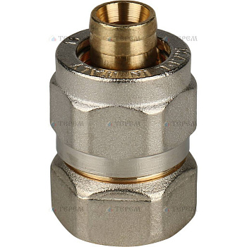 STOUT   Переходник с внутренней резьбой 1/2"х16 для металлопластиковых труб винтовой