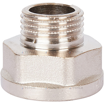 STOUT  SFT-0073-003412 STOUT Переходник под ключ ВН никелированный 3/4"x1/2"