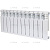 ROMMER Profi BM 350 (BI350-80-80-130) Profi BM 350 (BI350-80-80-130) 12 секций радиатор биметаллический (RAL9016)