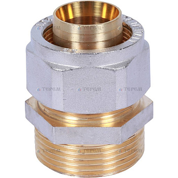 STOUT   Переходник с наружной резьбой 1 1/4"х32 для металлопластиковых труб винтовой