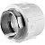 Политэк Политэк White fittings 32x1" Муфта комбинированная под шестигранник внутр. резьба для полипропиленовых труб под сварку (цвет белый)