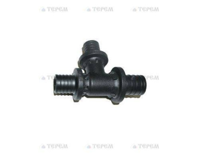 REHAU RAUTITAN PX тройник с уменьшеным торцевым проходом 32-32-25