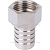 STOUT  Штуцер ВР никелированный 1/2"x18