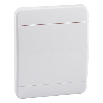 Щит распределительный встраиваемый КЭАЗ OptiBox ЩРВ пластиковый IP41 218х240х102 мм 8 модулей непрозрачная дверь