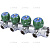 STOUT SMB-6849-341204 коллектор регулирующий 3/4", 4 отвода 1/2" плоское уплотнение