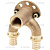 REHAU RAUTITAN Фитинги RAUTITAN Проточный настенный угольник 16/16-Rp 1/2 короткий RX+ для труб из сшитого полиэтилена