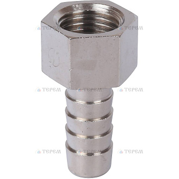 STOUT  Штуцер ВР никелированный 1/4"x10