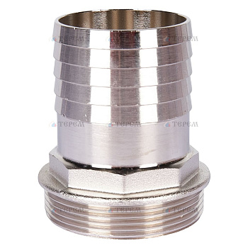 STOUT  Штуцер НР никелированный 2"x50
