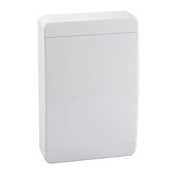 Щит распределительный навесной КЭАЗ OptiBox ЩРН пластиковый IP41 290х385х102 мм 24 модуля непрозрачная дверь