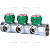 STOUT SMB-6849-011203 коллектор регулирующий 1", 3 отвода 1/2" плоское уплотнение