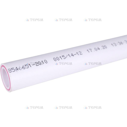 Политэк  d=20х2,8 (PN 20) Труба полипропиленовая армированная (стекловолокно) (цвет белый)