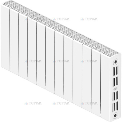 RIFAR SUPReMO 350 12 секций радиатор биметаллический боковое подключение (белый RAL 9016)