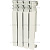 ROMMER Plus 500 Plus 500 4 секций радиатор алюминиевый (RAL9016)