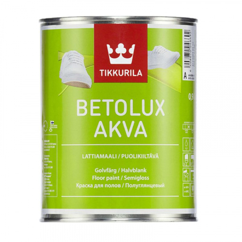 Краска Tikkurila Betolux Akva для пола база А 2.7л
