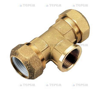 TIEMME  Тройник с внутренней резьбой 32х1х32