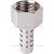 STOUT  Штуцер ВР никелированный 3/8"x10
