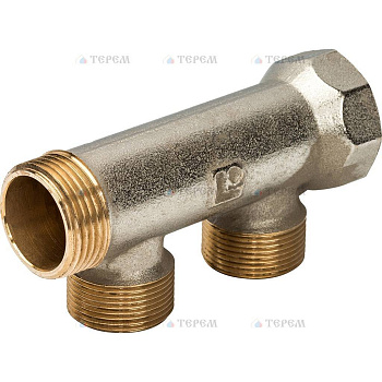 LUXOR  CP 402 3/4''х(24х19)М (68522700) Коллектор 2 выхода LUXOR