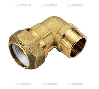 TIEMME  Угольник с наружной резьбой 32х1