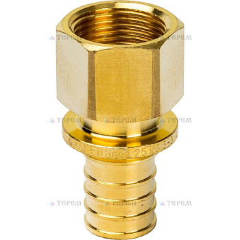 STOUT  Переходник с внутренней резьбой 25xG 3/4" для труб из сшитого полиэтилена аксиальный