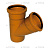 Sinikon Sinikon НПВХ 20350.R.B (20350.R) Sinikon НПВХ Тройник D160 x 160 x 45° для нар. канализации