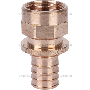 REHAU RAUTITAN Фитинги RAUTITAN Переходник с внутренней резьбой 25-Rp 3/4 RX+ для труб из сшитого полиэтилена аксиальный