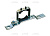 LUXOR  SC 496A 3/4" Крепеж для коллекторов CP, одинарный