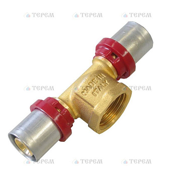 TIEMME  Тройник с внутренней резьбой 26х1/2''x26