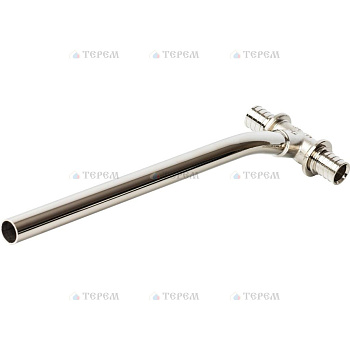 STOUT SFA-0026-165016 STOUT Трубка для подкл-я радиатора, Т-образная 16/500 для труб из сшитого полиэтилена аксиальный